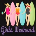 thumbnail image 3 of CafePress - Girls Weekend Women's Classic T Shirt - Women's Traditional Fit Dark T-Shirt, 3 of 4