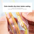 thumbnail image 3 of Clearance!Double Ribbed Cling Sealing Bags for Refrigerator & Freezer-Self Sealing Plastic Food Storage Bags, 3 of 7