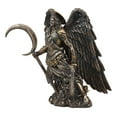 thumbnail image 2 of Ebros Catholic Church Archangel Saint Gabriel With Crescent Moon Statue 10" Tall Angel Messenger Of God Figurine, 2 of 5