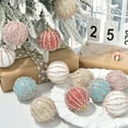 thumbnail image 4 of GadgetVLot 1 pcs 8 cm Christmas tree decoration colorful ball ornaments home Christmas decoration, 4 of 17
