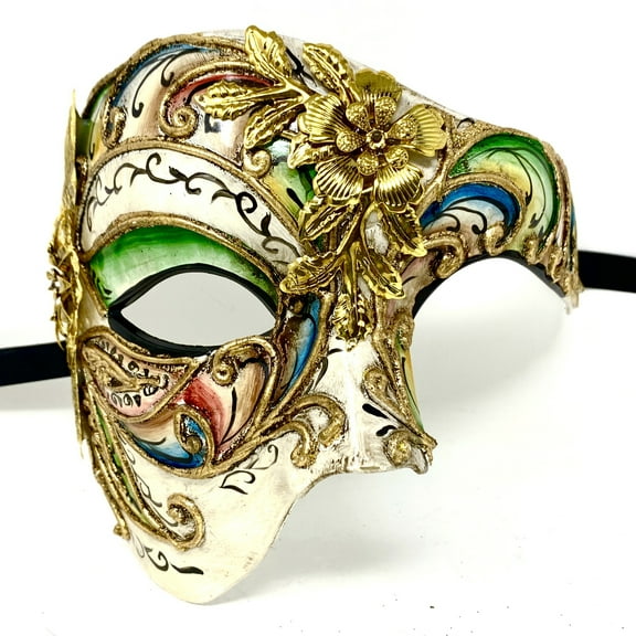 Steampunk Vintage Phantom Costume Venetian mask Masquerade Mask Halloween Mardi Gras Cosplay Party Masque