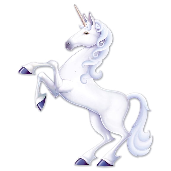 Jointed Unicorn 4' 6 inch Wall Decoration - Party Supplies - 1 per pack