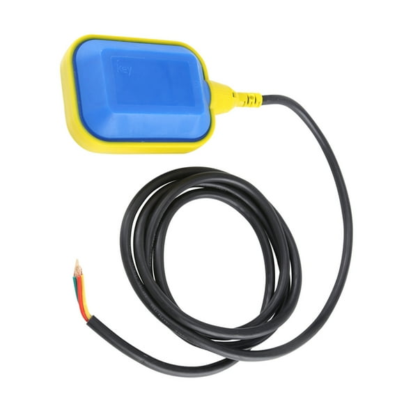 Water Level Switch, Float Switch Sump Pump Water Level NO NC Control Horizontal Liquid Float Switch for Tank Pump Sump Pump