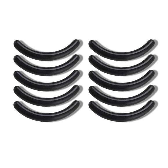 Minnieouse Almohadillas para rizador de pestañas, accesorios de Clip, alfombrillas de repuesto renovables, 10 Uds. Difuminador de ojos Negro 10St Minnieouse MR3610-00
