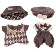 thumbnail image 1 of Set de ropa para muñecas de 17 cm ABAOWO Cute Hat & Outfit 2 Set, 1 of 4
