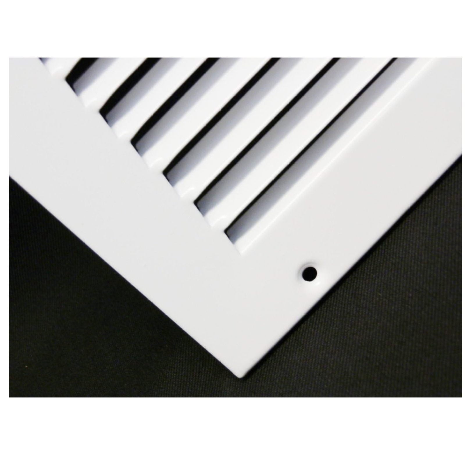 26" x 4" Return Air Grille - Sidewall and Ceiling - HVAC Vent Duct Cover Diffuser - [White] [Outer Dimensions: 27.75w X 5.75"h]