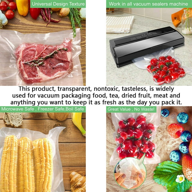 Sealer Bags Freshkeeping Moistureproof Packaging Bag Handheld Multi-functional Food Container Household Kitchen Storage 30x40cm/20x30cm