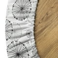thumbnail image 5 of Ambesonne Abstract Fitted Round Tablecloth, Dandelion Motif, 40"- 44" Diameter, Dried Rose, 5 of 5