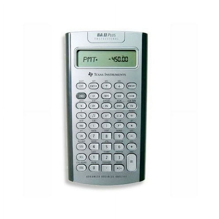 Texas Instruments Financial BA II Plus Professional Texas Instruments Financial BA II Plus Professional