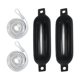 thumbnail image 2 of 2 uds guardabarros para barcos parachoques para barcos cuerdas de 9,5mm x 2M PVC fácil de instalar guardabarros inflables G1 para lanchas rápidas Cuerda Negra G1 Blanca, 2 of 9
