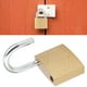 thumbnail image 3 of Candado de metal pequeño de latón macizo para equipaje mochila diario joyero con 3 llaves 1 paquete ANGGREK  Otros, 3 of 8