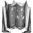 thumbnail image 2 of DealKits [2 paquetes] Tela espeluznante de Halloween, gigante espeluznante (48 x 240 pulgadas) Tapiz de tela de queso para suministros de fiesta de Halloween, decoraciones al aire libre, patio, decora, 2 of 4