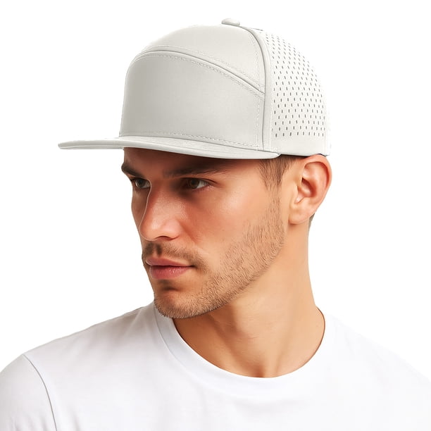  - 【】Tinman Performance Hat TINZ Men's Performance Baseball Cap Flat Brim Adjustable Snapback