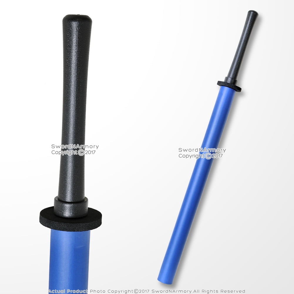Set of 2 Foam Padded Training Swords Shinai Bokken with Hard Plastic Handle
