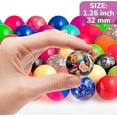 thumbnail image 5 of Entervending Bouncy Balls - 25 Pcs Bouncing Balls Assorted Pack - 1.26 Inch Mini Bouncy Balls for Kids - Bouncy Ball Toys for Capsule Vending Machine - Bouncy Party Favors Balls - Super Balls, 5 of 6