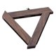 thumbnail image 1 of Posavasos de madera Durable Tea Coffee Cup Pad Organizador de almacenamiento Combinación gratuita Anti escaldado Almohadilla de aislamiento térmico Marrón oscuro Gloria Almohadilla de drenaje de posavasos, 1 of 8