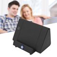 thumbnail image 4 of Phone Stand Speaker, Cell Phone Holder Speaker  Rechargeable  For Watching Video Black, 4 of 8