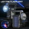 thumbnail image 7 of Solar Camping Light Rechargeable LED Flashlight Power N1Q5 Torch X1F7 WAUSELLER, 7 of 7