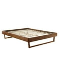thumbnail image 2 of Ergode Billie Twin Wood Platform Bed Frame - Walnut, 2 of 5