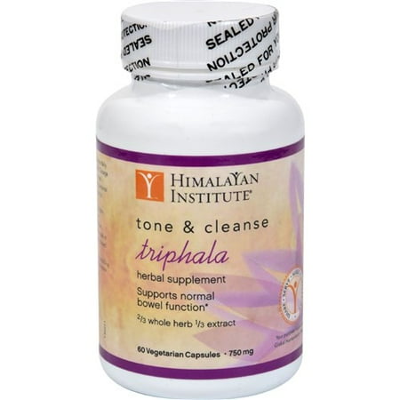 Himalayan Chandra - Total Detox Organic Triphala 750 mg. - 60 Vegetarian Capsules
