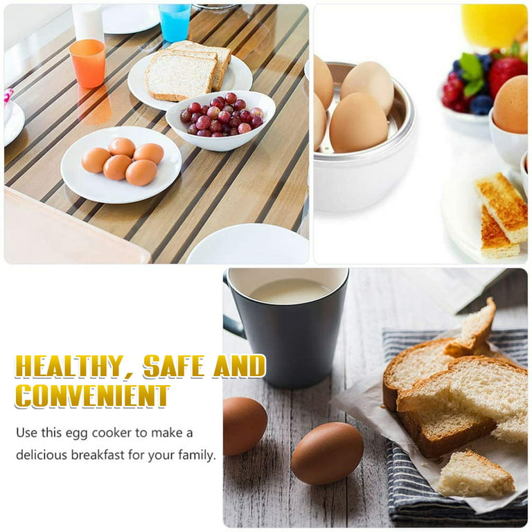 Microwave Egg Cooker Convenient Kitchen Cooking Fried Egg Tool 2