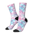 thumbnail image 1 of Fotbe Tie Dye Calcetas Largas con Estampado para Hombre y Mujer – Calcetas de Compresión Transpirables y Elásticas, Viajar y Uso Diario Talla 5-11, 1 of 6