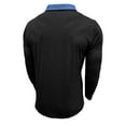 thumbnail image 4 of Kukoosong Men's Long Sleeve Polo Shirts Casual Solid Color Collared Golf T-Shirts Fall Fashion Athletic Tops, 4 of 6