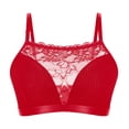 thumbnail image 4 of Wowcloth Women's Lace Convertible Bra Camisole with Detachable Straps, Padded for Daily Wear and Lounge, 4 of 7