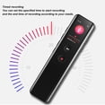 thumbnail image 3 of Digital Voice Recorder, N3 Noise Reduction Voice Activated Recorder with Speaker, Up to 35 Hours Recording Audio Recording Device Voice to Text, Auto Save on Power Off, 3 of 8