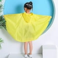 thumbnail image 2 of Children's Rain Cape Raincoat Rain Poncho Rain Jacket with Hood Waterproof Rain Cape for Boys and Girls 1-12 Years Old, 2 of 5