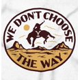 thumbnail image 2 of Cowboy We Don’t Choose The Way Romper Boys or Girls Infant Baby Brisco Brands NB, 2 of 6