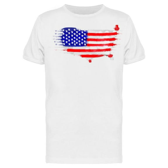 Grunge Map Of United States Tee Men's -Image by Shutterstock