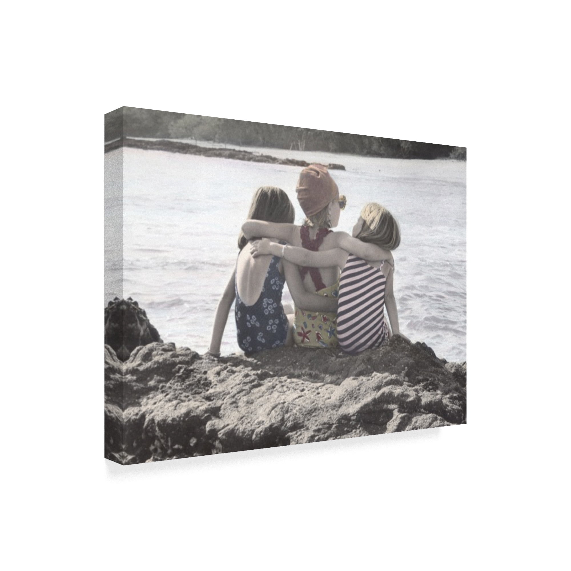 Trademark Fine Art 'Girl Power' Canvas Art by Gail Goodwin