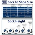 thumbnail image 2 of Yacht & Smith 12 Pair Mens & Womens Ankle Sports Socks by SOCKS'NBULK Black, 2 of 3