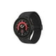thumbnail image 1 of SAMSUNG Galaxy Watch 5 Pro - Reloj inteligente Bluetooth de 45 mm con rastreador de cuerpo, salud, fitness y sueño, color negro, 1 of 5