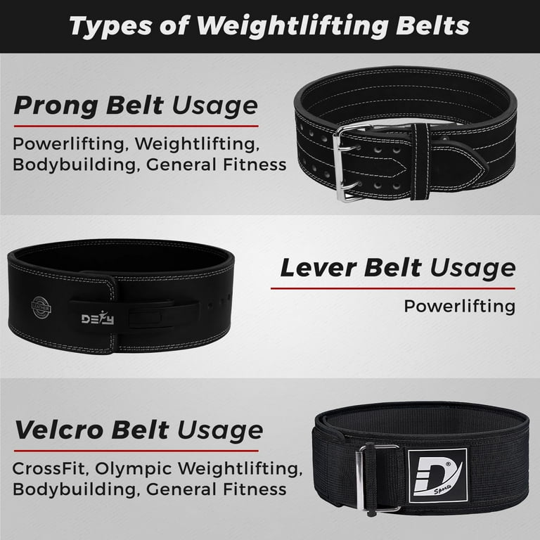 Weight lifting belt types sale