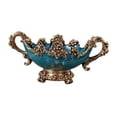 thumbnail image 1 of Frutero de resina, soporte para frutas, elegante centro de mesa, plato de dulces, plato de fruta para aperitivos, cocina, mesa de encimera de pan Azul, 1 of 8
