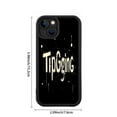 thumbnail image 6 of TipGäng Distressed Artistic Black Phone Case for iPhone 15 - Lightweight Yellowing Resistant with Camera Lens Cutouts and Unique Design, 6 of 6