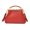Red, variant on Classic Evening Bag for Women, Woven Embossed Vintage Handbag with Detachable Strap, Large Capacity Shoulder Crossbody Purse and Weekend Social Evening Events
