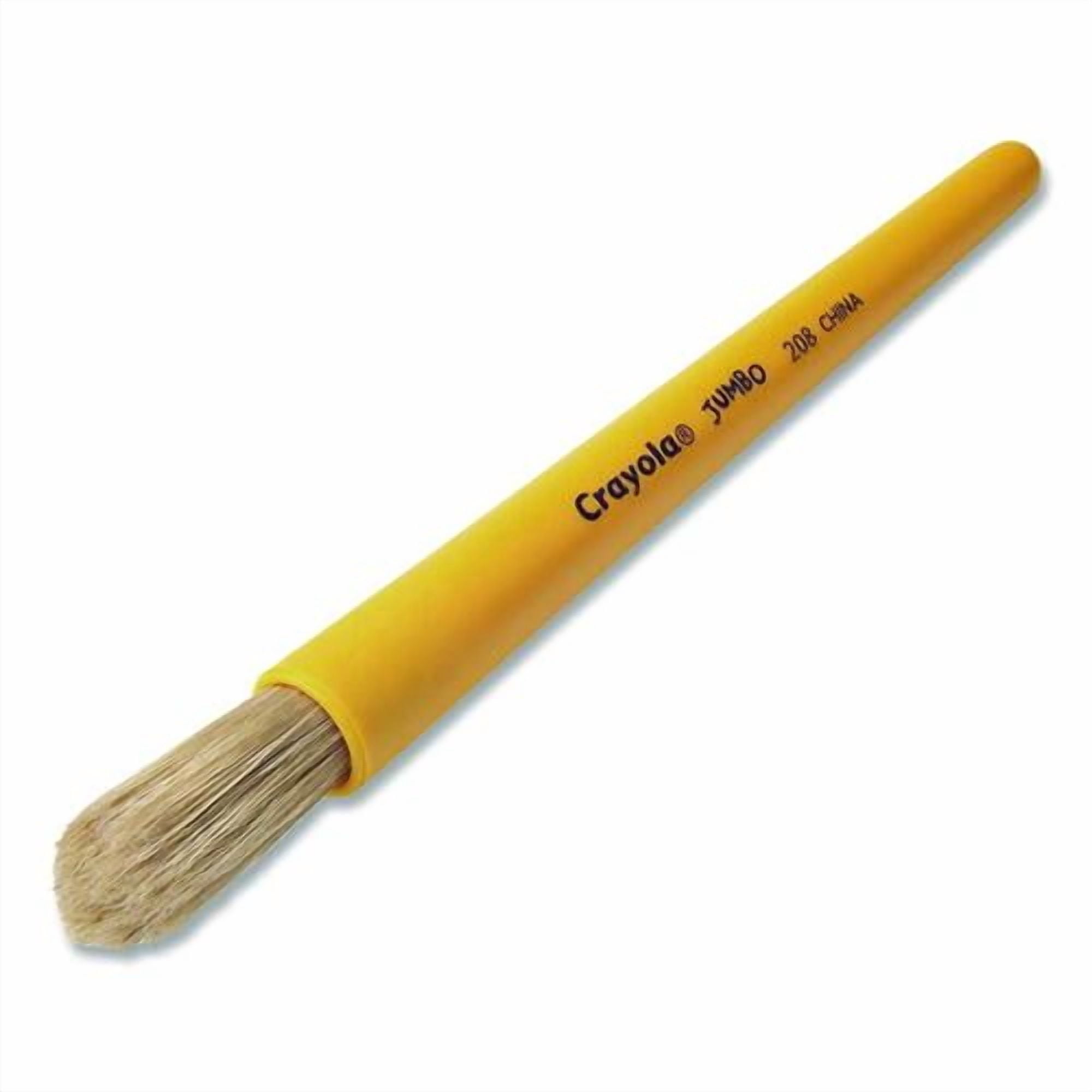 Art Brushes So Big, 7.63" Long, Natural Hair, 1.38" Round Brush | Bundle of 10