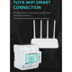 thumbnail image 3 of Medidor de Potencia de Energía Bidireccional Inteligente WiFi Tuya Trifásico de 4 Cables y 100 A, Protector de Sobrevoltaje y Subvoltaje, Protección Sobrecarga, 3 of 5