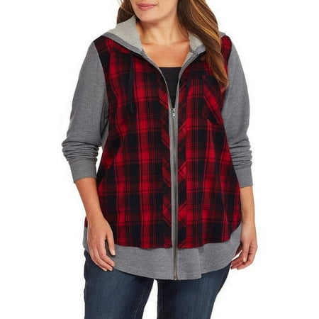 Loyal Threads Junior Plus Plaid Flannel