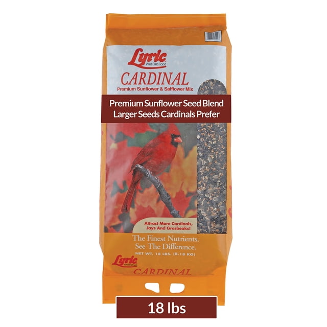 Semillas para Pájaros Lyric Cardenal Girasol y Cártamo 8.2 kg