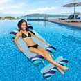 thumbnail image 5 of Flotador de natación inflable Hamaca de agua Piscina flotante Cama de salón de playa de verano PPD, 5 of 5