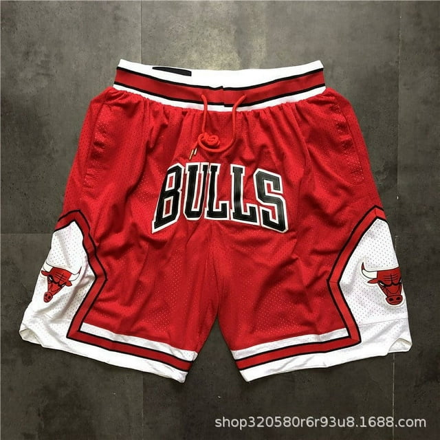 NBA Lakers Raptors Heat Grizzlies Men's Basketball Shorts Embroidered Game Basketball Training Shorts-XICEN