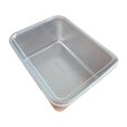 thumbnail image 2 of Contenedor de almacenamiento de alimentos apilable, contenedores de almuerzo, bandeja de comida Rectangular portátil de acero inoxidable para viajes, Macarena Contenedores de almuerzo Bento, 2 of 8