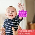 thumbnail image 1 of Silicona Autismo Sensorial Squeeze Bubble Juguetes Llavero Bolsas Colgante (Cangrejo Púrpura) Ehuebsd Para estrenar, 1 of 9