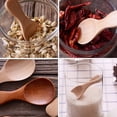 thumbnail image 5 of Spoon Scoop Salt Wood Sugar Wooden Mini Coffee Espresso Dessert Basting Spoons Specialty Tea Cream Ice Scooper Bath, 5 of 6
