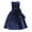 A01-Dark Blue, variant on CAICJ98 Girls Elegant Princess Dress Sleeveless A-Line Dresses for Toddler Girls Casual Wedding Party Dresses Dark Blue,4-5 Years