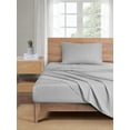 thumbnail image 5 of Mainstays Basic Value Microfiber Pillowcase, Light Silver Gray, Standard, 1 Piece, 5 of 6